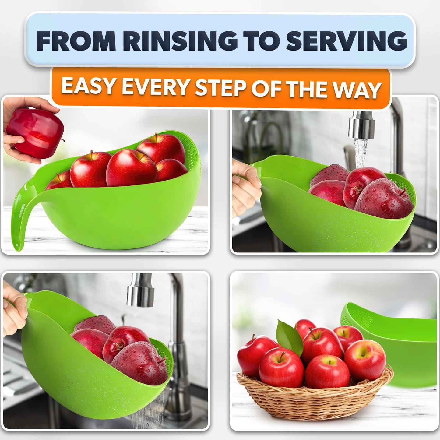 Colander for Rice, Vegetable